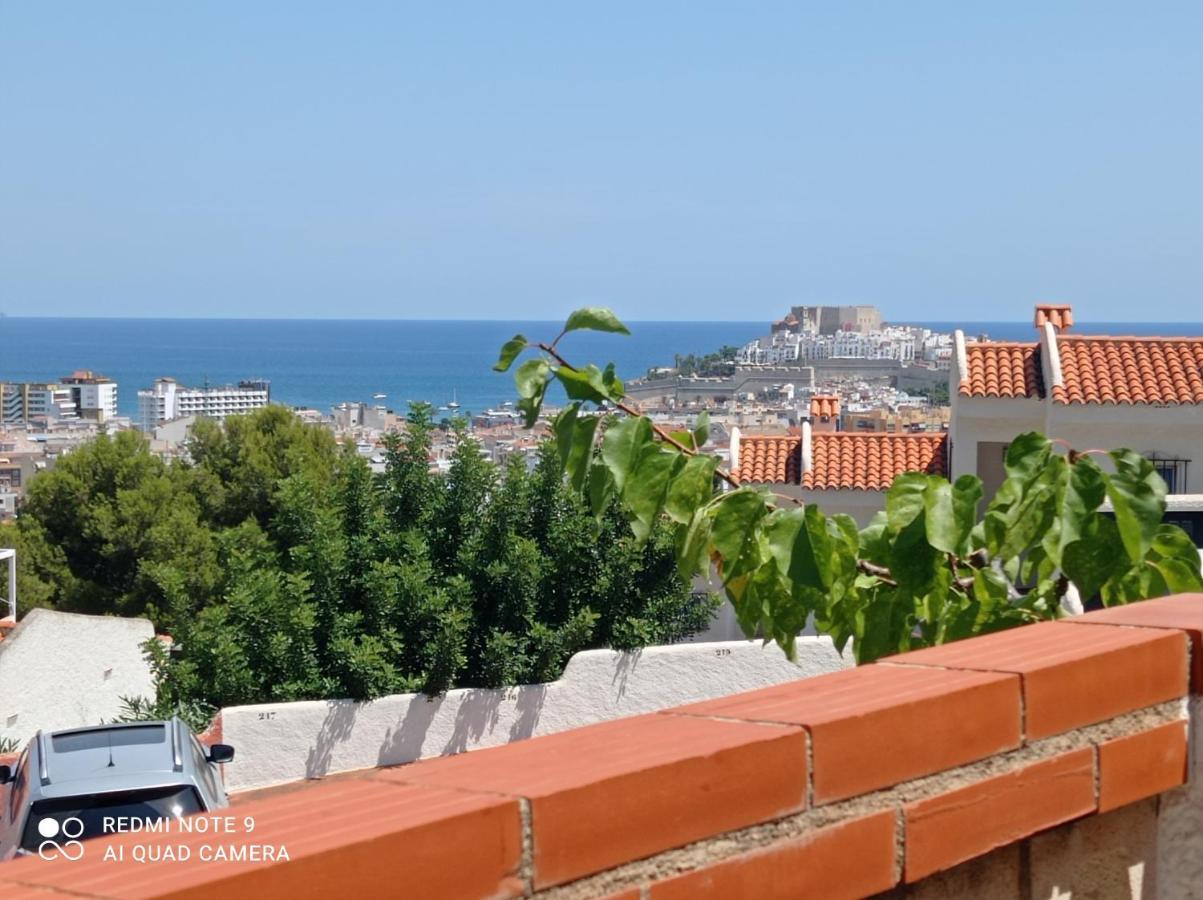 Charmant Appartement Avec Vue Sur Le Chateau De Peniscola Exterior photo