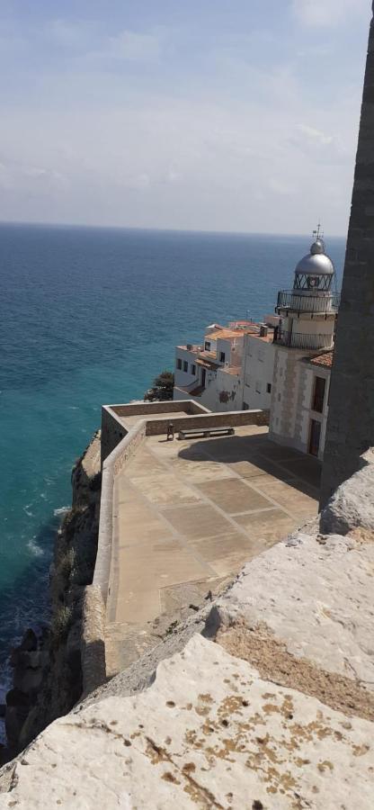 Charmant Appartement Avec Vue Sur Le Chateau De Peniscola Exterior photo